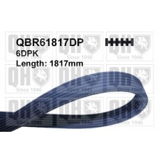 QBR61817DP QUINTON HAZELL Поліклиновий ремінь