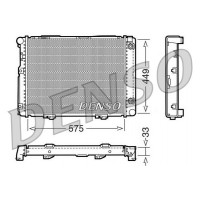 DRM17061 DENSO Радіатор охолодження двигуна