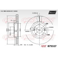 875327 MAXTECH Гальмівний диск