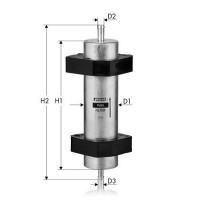 GS9677 TECNECO FILTERS Паливний фільтр