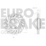 58152033124 EUROBRAKE Гальмівний диск