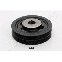 PU-W03 JAPANPARTS Ремінний шків колінчастий вал
