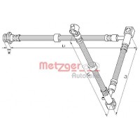 4110395 METZGER Гальмівний шланг