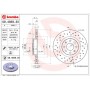 09.4939.3X BREMBO Гальмівний диск
