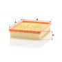 C 25 035 MANN-FILTER Повітряний фільтр