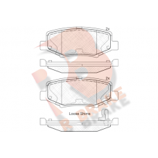 RB1909 R BRAKE КомплеК т гальмівних колодок, дискове гальмо