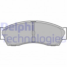 LP2159 DELPHI КомплеК т гальмівних колодок, дискове гальмо