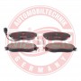 K6027642 MASTER-SPORT GERMANY Комплект гальмівних колодок дисковий гальм