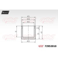 72952010 MAXTECH Поршень корпус скоби гальма