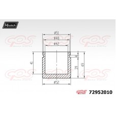 72952010 MAXTECH Поршень корпус скоби гальма