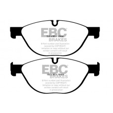 DP42019R EBC Brakes Комплект гальмівних колодок дисковий гальм