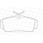 WBP23093A WAGNER Комплект гальмівних колодок дисковий гальм