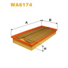 WA6174 WIX FILTERS Повітряний фільтр