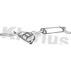 270481 KLARIUS Глушник вихлопних газів кінцевий