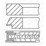 WG2171356 WILMINK GROUP Комплект поршневих кілець