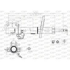 SAB8176.31 OPEN PARTS Амортизатор