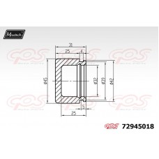 72945018 MAXTECH Поршень корпус скоби гальма