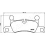 PP-0925AF JAPANPARTS КомплеК т гальмівних колодок, дискове гальмо