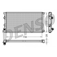 DRM23090 DENSO Радіатор охолодження двигуна
