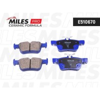 E510670 MILES Комплект гальмівних колодок дисковий гальм
