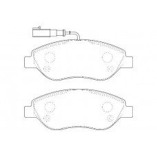 2134990 Omnicraft Комплект гальмівних колодок дисковий гальм