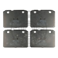 9151 OPTIMAL Комплект гальмівних колодок дисковий гальм