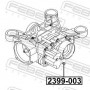 2399-003 FEBEST Різьбова пробка, Масляний піддон