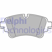 LP3240 DELPHI КомплеК т гальмівних колодок, дискове гальмо