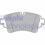 LP3240 DELPHI КомплеК т гальмівних колодок, дискове гальмо