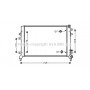 VN2295 AVA QUALITY COOLING Радіатор охолодження двигуна