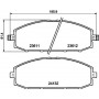 8DB 355 010-511 HELLA Комплект гальмівних колодок дисковий гальм