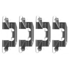 8DZ 355 203-761 HELLA Комплектуючі колодки дискового гальма
