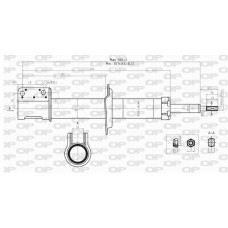SAB8206.31 OPEN PARTS Амортизатор