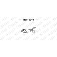 BW10040 VENEPORTE Предглушник вихлопних газів