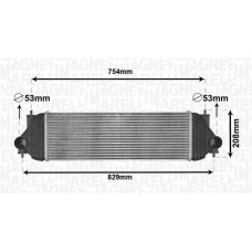 351319205180 MAGNETI MARELLI Интеркулер