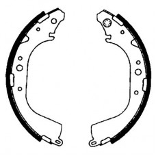 8DB 355 000-231 HELLA PAGID Комплект гальмівних колодок