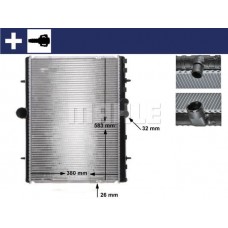 CR 889 000S MAHLE Радіатор охолодження двигуна