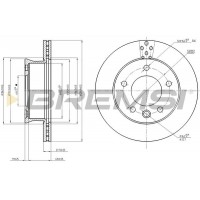 CD5361V BREMSI Гальмівний диск
