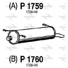 P1759 FENNO Глушник вихлопних газів кінцевий