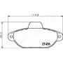 PA-0227AF JAPANPARTS Комплект гальмівних колодок дисковий гальм