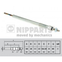 N5712025 NIPPARTS Свічка розжарювання