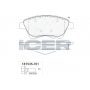 181535-701 ICER Комплект гальмівних колодок дисковий гальм