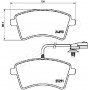PA-0721AF JAPANPARTS Комплект гальмівних колодок дисковий гальм
