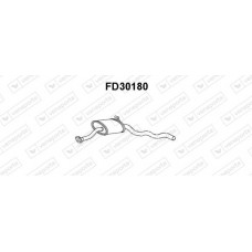 FD30180 VENEPORTE Предглушник вихлопних газів