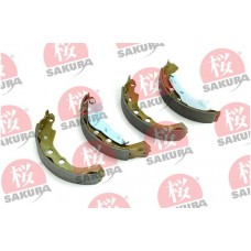 602-00-7000 SAKURA Комплект гальмівних колодок