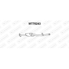 MT75243 VENEPORTE Предглушник вихлопних газів