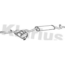 270478 KLARIUS Глушник вихлопних газів кінцевий