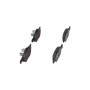 KBP-9091 KAVO PARTS КомплеК т гальмівних колодок, дискове гальмо
