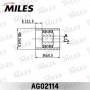 AG02114 MILES Паразитный / Ведущий ролик, Зубчастий ремінь