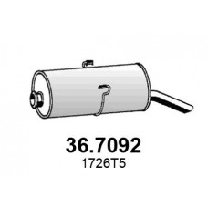 36.7092 ASSO Глушник вихлопних газів кінцевий